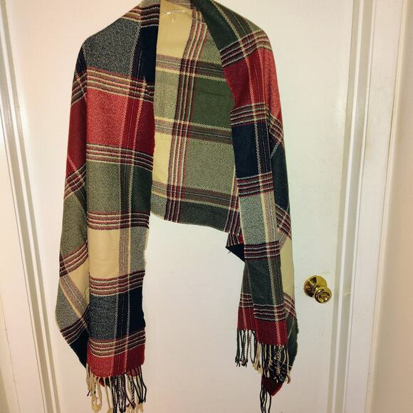 Elegant Oversized Shawl — 75” x 22” Wrap - Picture 1 of 5